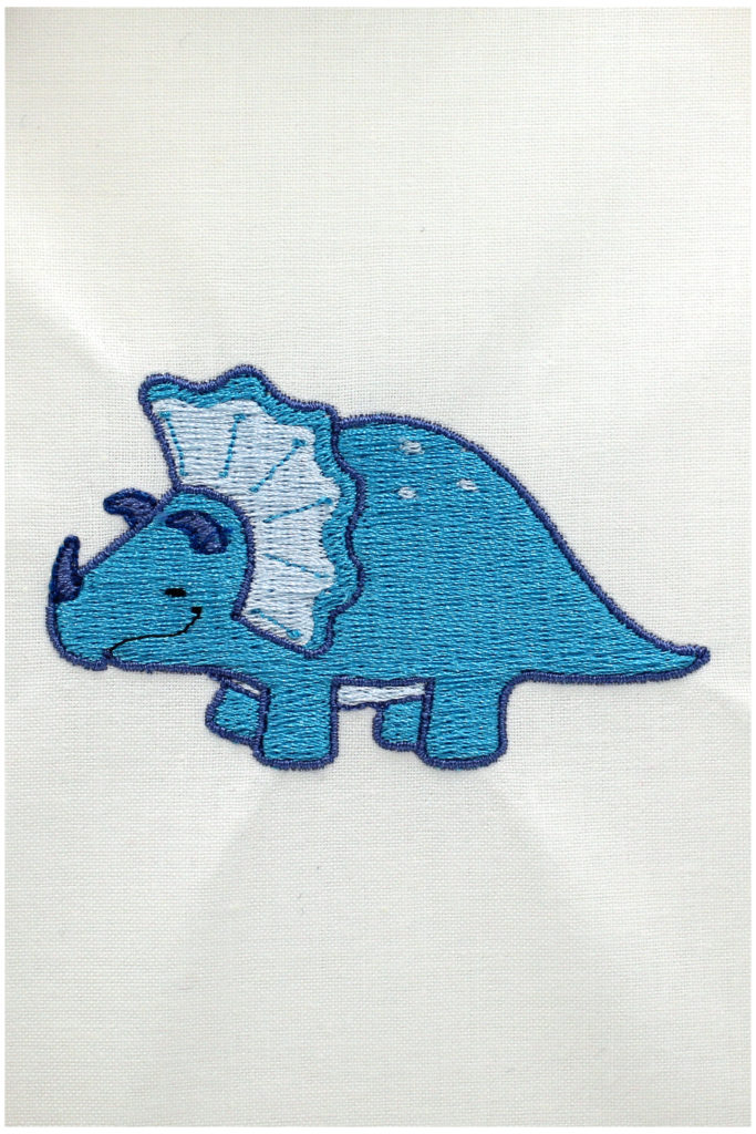Triceratops  stitching club machine quilting and jessecmault
